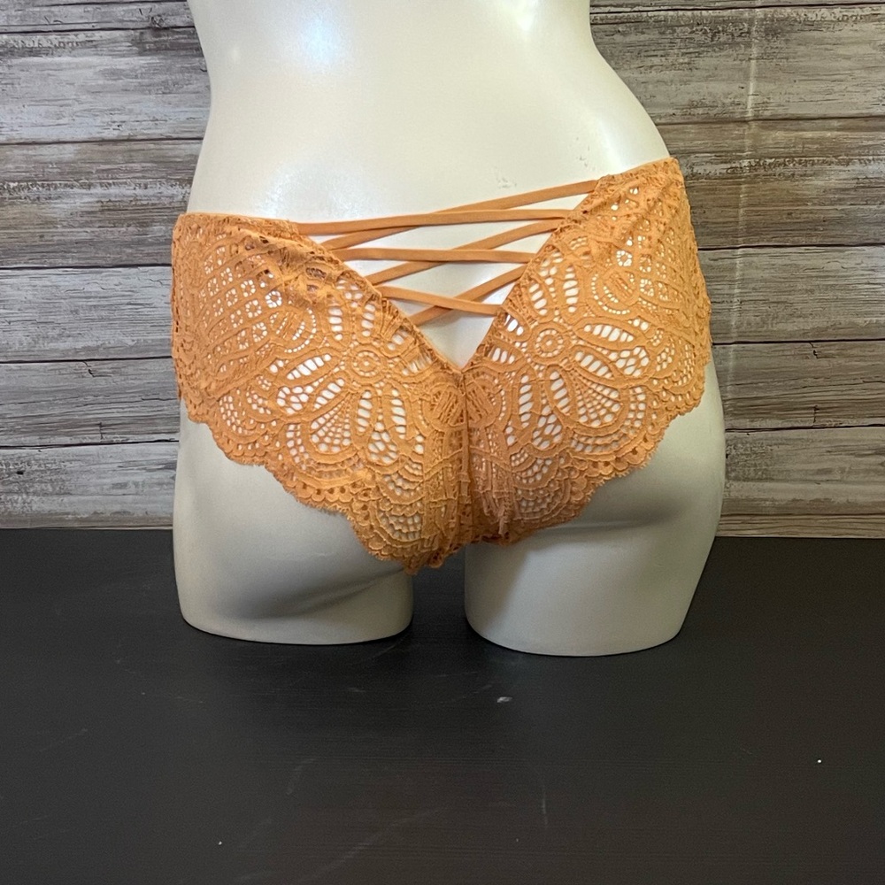 Victoria's Secret VS Lace Lace Up Detail Cheeky Panty